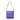 ROKA Kennington B Túi nylon tái chế cỡ trung bình màu tím đơn giản