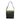 ROKA Creative Waste Kennington B Černá / Avokádová střední recyklovaná nylonová taška