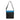 ROKA Creative Waste Kennington B zwart/zeehaven medium gerecyclede nylon tas