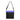 ROKA حقيبة Creative Waste Kennington B سوداء / أرجوانية بسيطة متوسطة الحجم من النايلون المُعاد تدويره