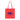 ROKA Notting Hill Cotton Tote Bag - Raspberry