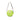 ROKA Paddington B Lime kleine tas van gerecycled nylon