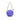 ROKA Paddington B Simple Purple kisméretű újrahasznosított nylon táska