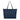 ROKA Portobello N nagyméretű újrahasznosított pamut táska - Dark Wash Denim