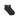 ROKA Wembley Organic Cotton Crop Socks - Faded Black
