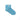 ROKA Wembley Organic Cotton Crop Socks | Adriatic