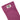 ROKA Wimbledon Organic Cotton Crew Socks | Berry