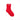 ROKA Wimbledon Organic Cotton Crew Socks | Scarlet