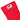 ROKA Wimbledon Organic Cotton Crew Socks | Scarlet