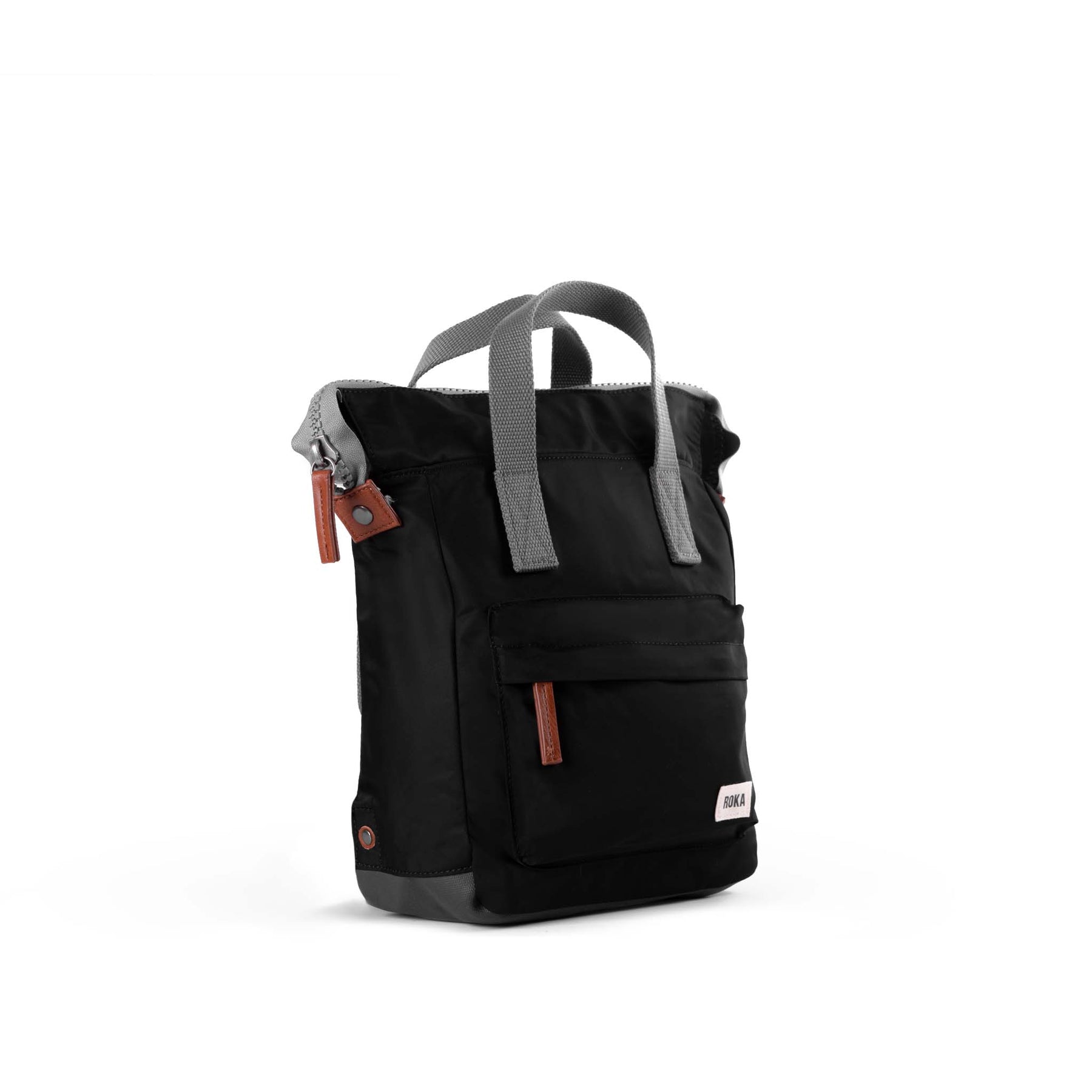 ROKA Bantry B Black Small Recycled Nylon Bag - OS