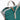ROKA Bantry B kékeszöld kisméretű újrahasznosított nylon táska - OS