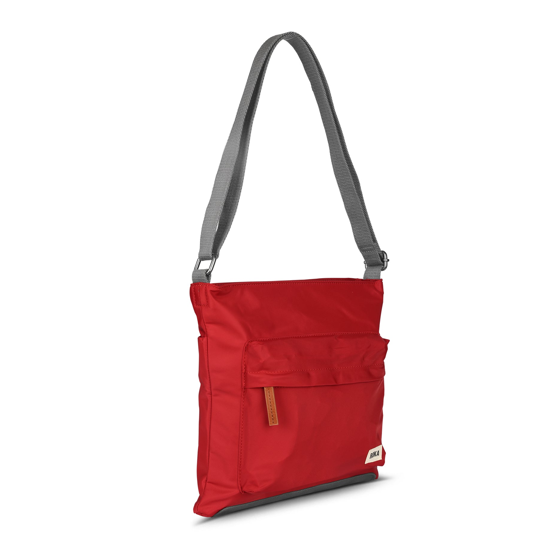 ROKA Kennington B Cranberry Medium Recycled Nylon Bag - OS