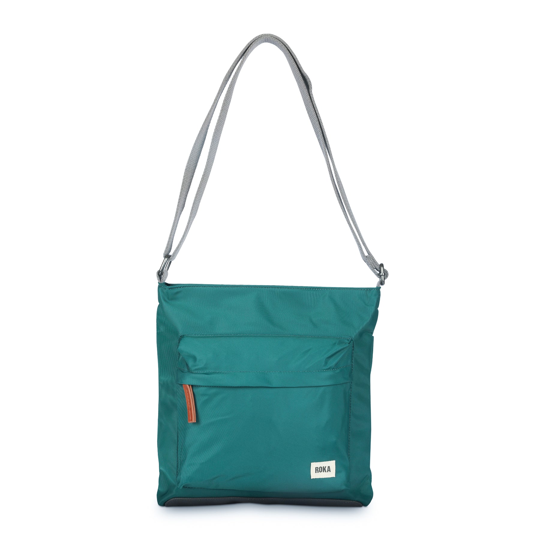 ROKA Kennington B Teal Medium Recycled Nylon Bag - OS