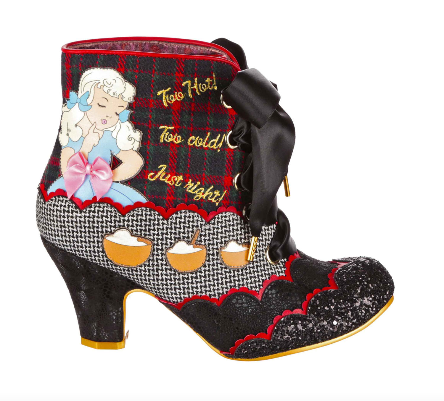 Irregular Choice Womens New Roomie Ankle Boot - Black