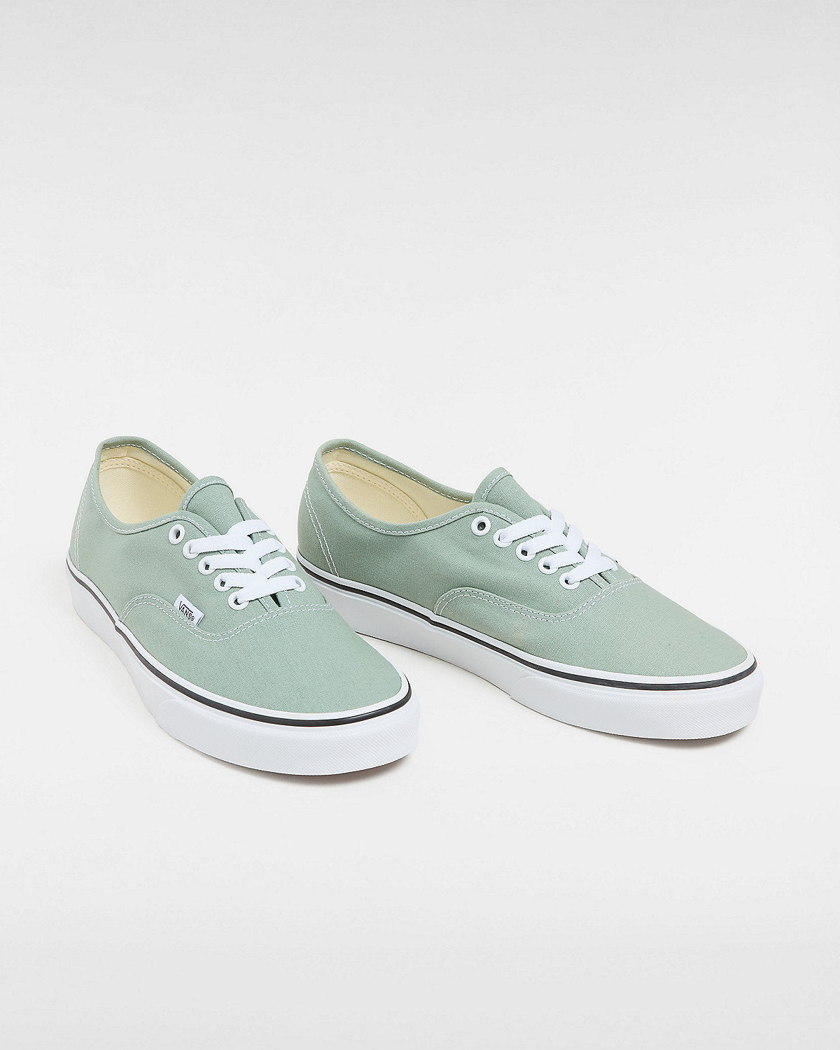 VANS Unisex Authentic Color Theory Trainers - Iceberg Green