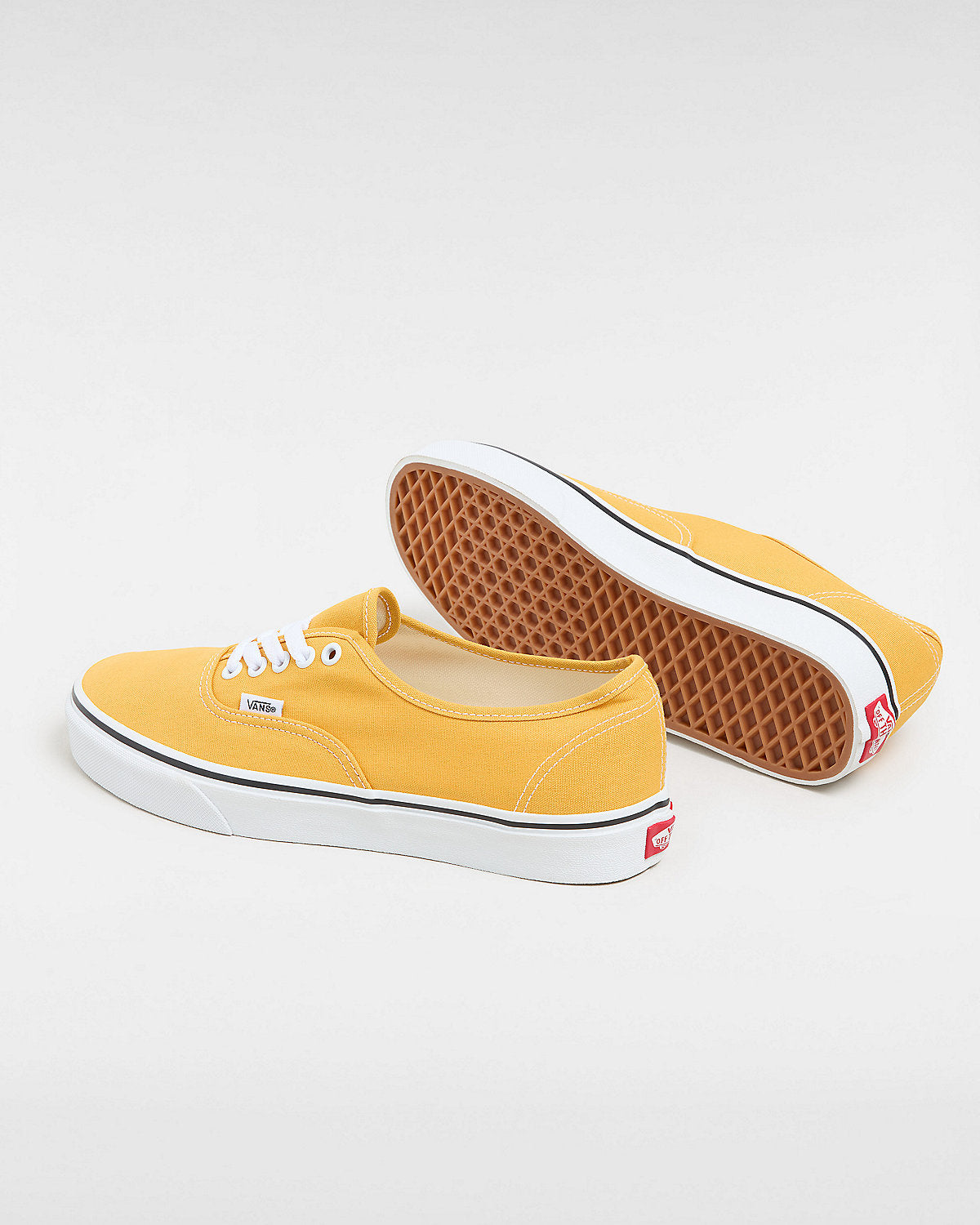 VANS Unisex Authentic Color Theory Trainers - Golden Glow