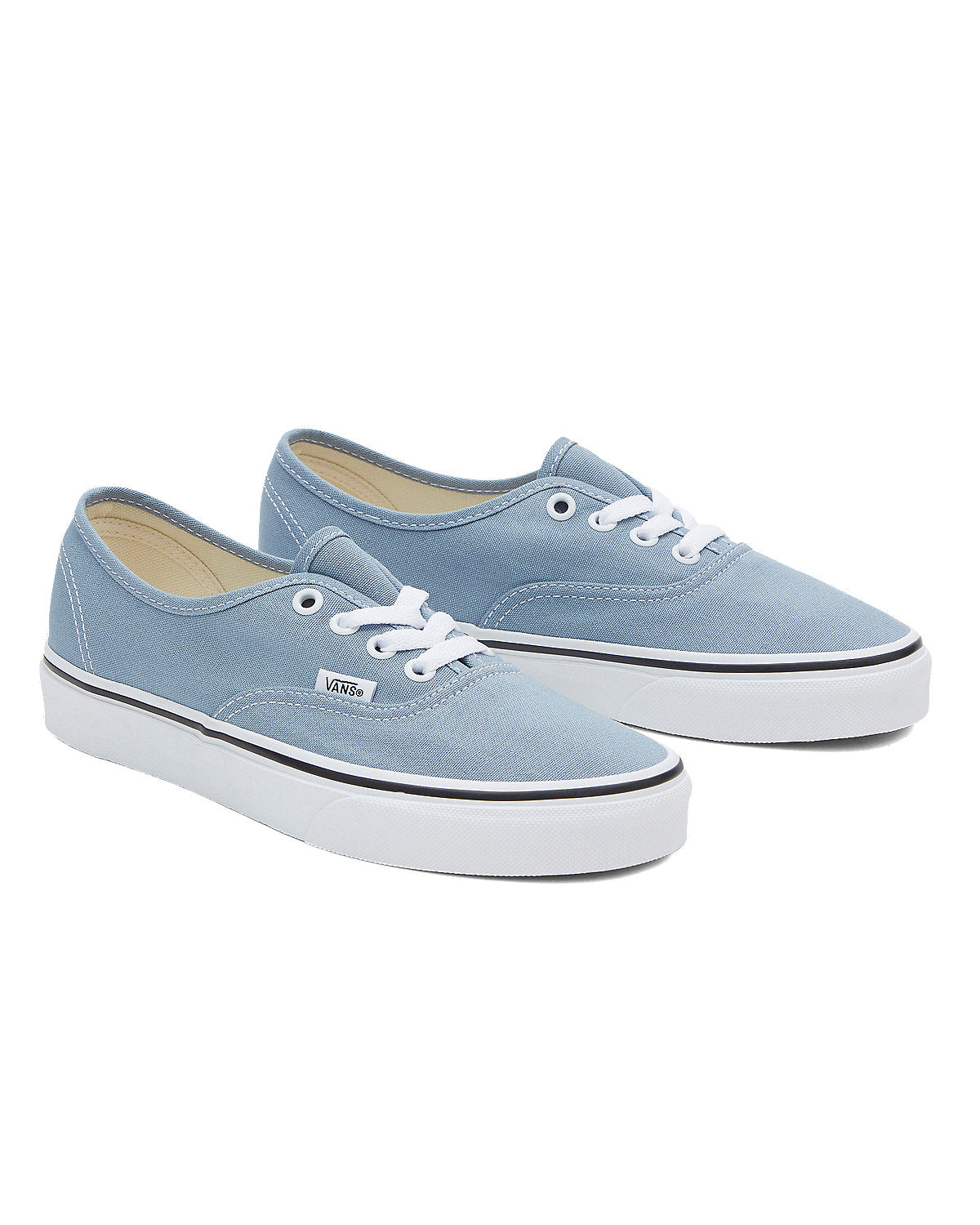 VANS Unisex Authentic Color Theory Trainers - Dusty Blue