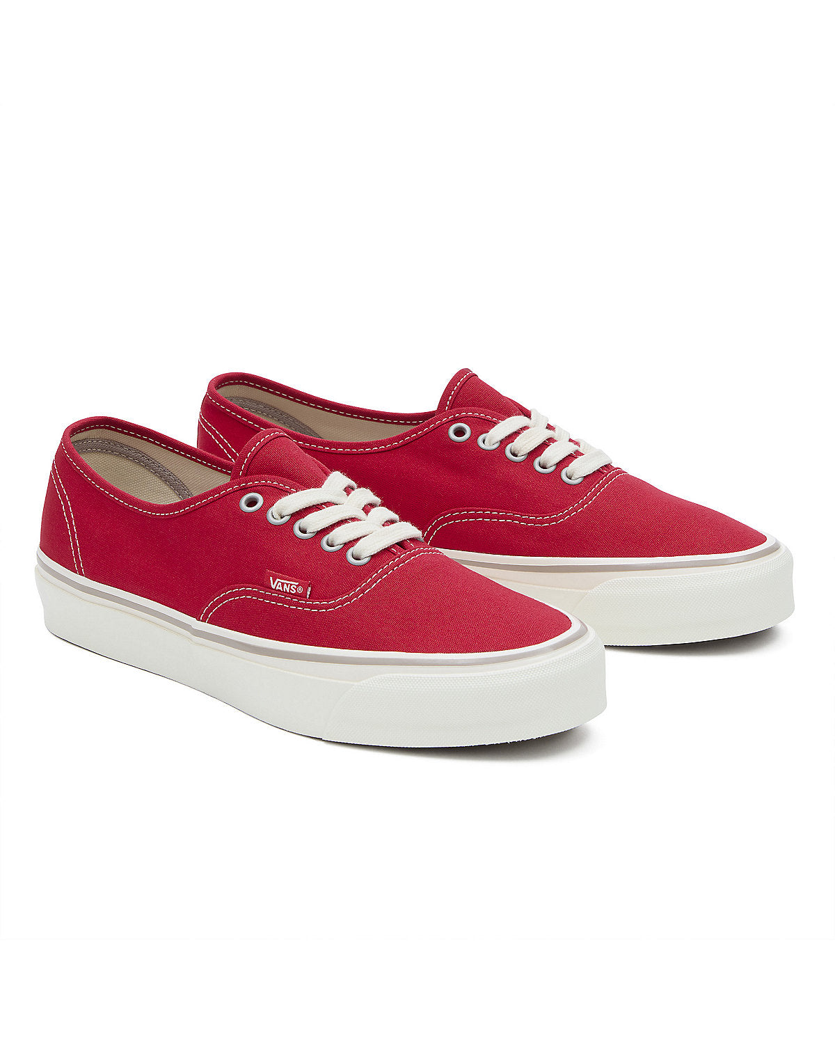 VANS Unisex Authentic Reissue 44 Racing Trainers - Red / Marshmallow