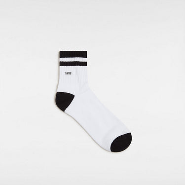 VANS Mens Half Crew Socks (1 Pair) - White / Black
