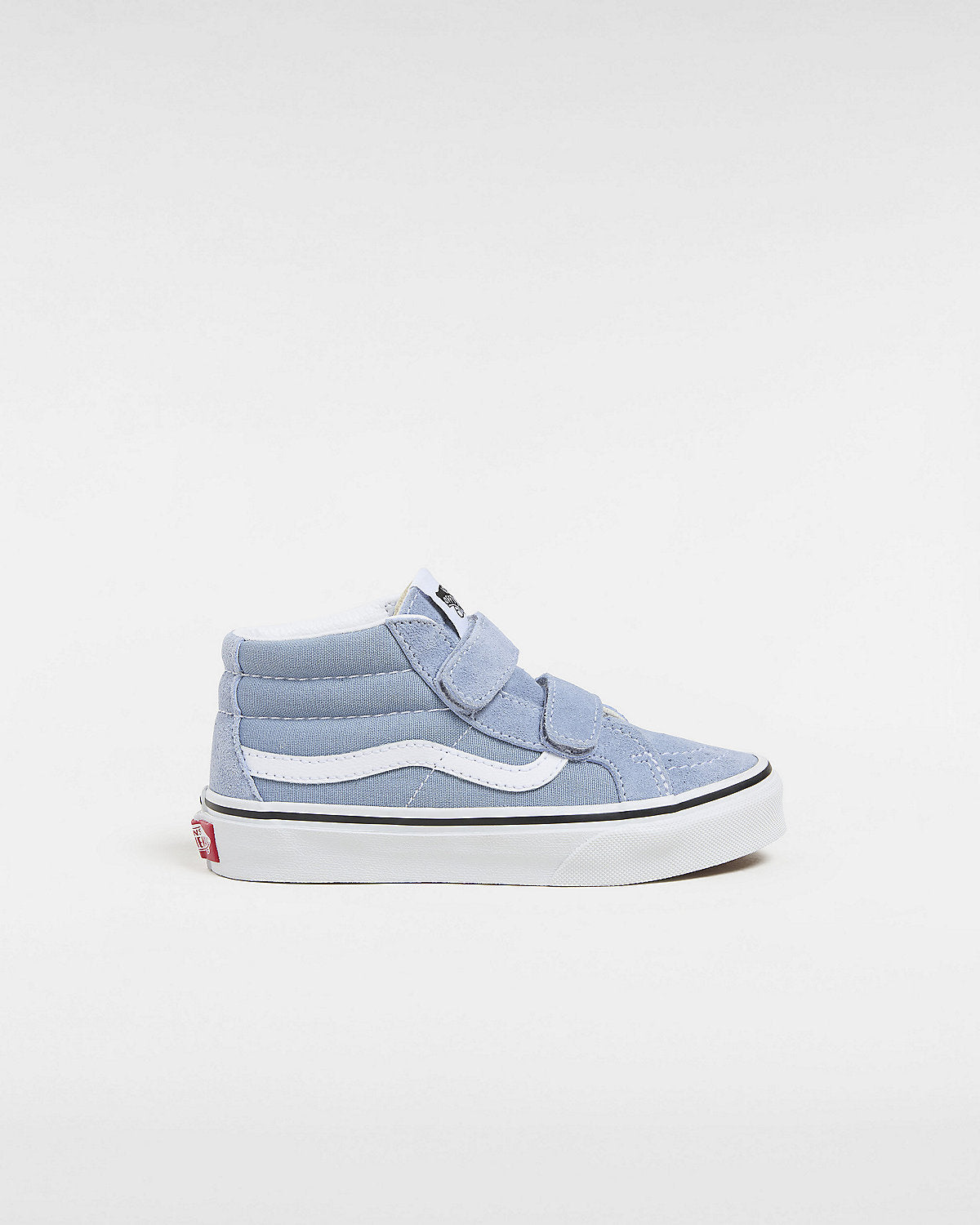 VANS Kids Sk8-Mid Reissue V Color Theory Trainers - Dusty Blue