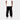 Carhartt WIP Herren-Jogginghose mit amerikanischem Schriftzug – Schwarz