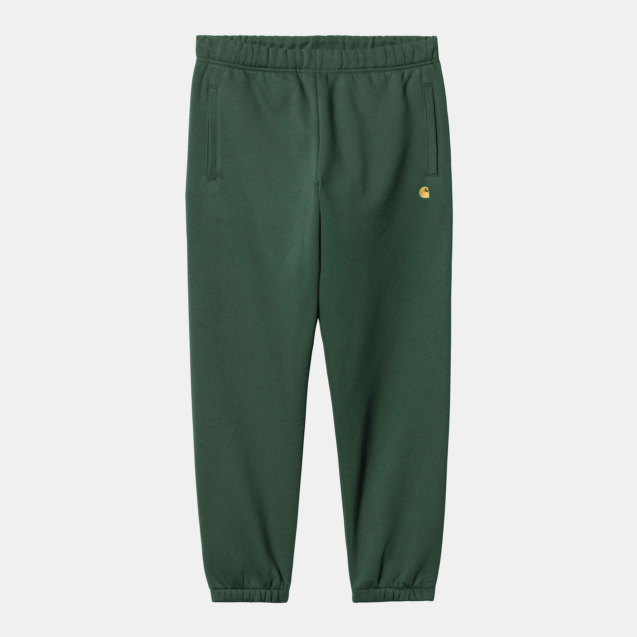 Carhartt WIP Mens Chase Sweat Pant - Discovery Green
