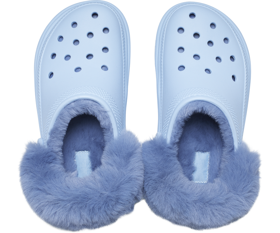 Crocs Unisex Classic Stomp Lined Clog - Blue Calcite
