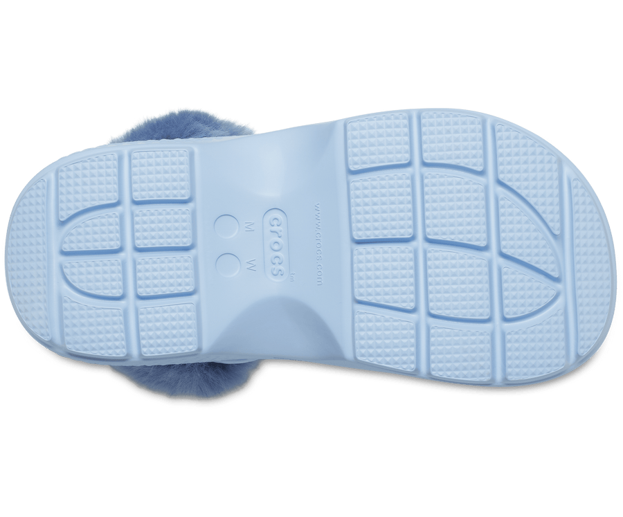 Crocs Unisex Classic Stomp Lined Clog - Blue Calcite