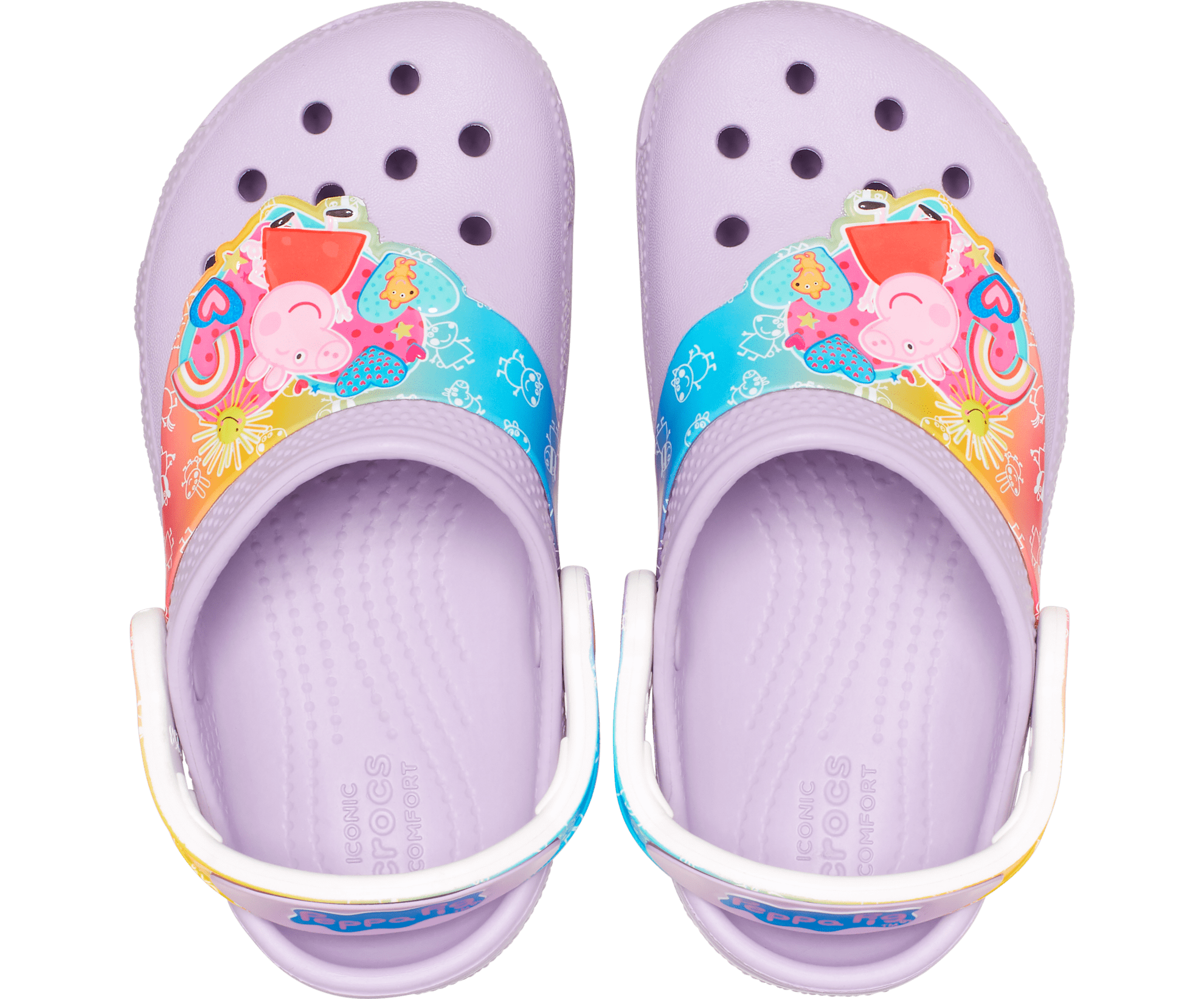 Crocs Kids Peppa Pig Fun Lab Clog - Lavender