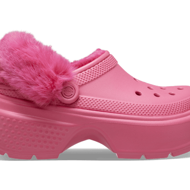 Crocs Unisex Classic Stomp Lined Clog - Hyper Pink