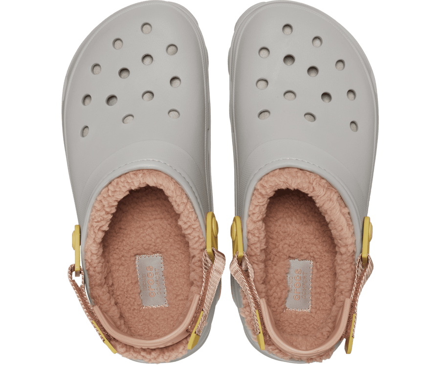 Crocs Unisex Classic All-Terrain Lined Clog - Elephant