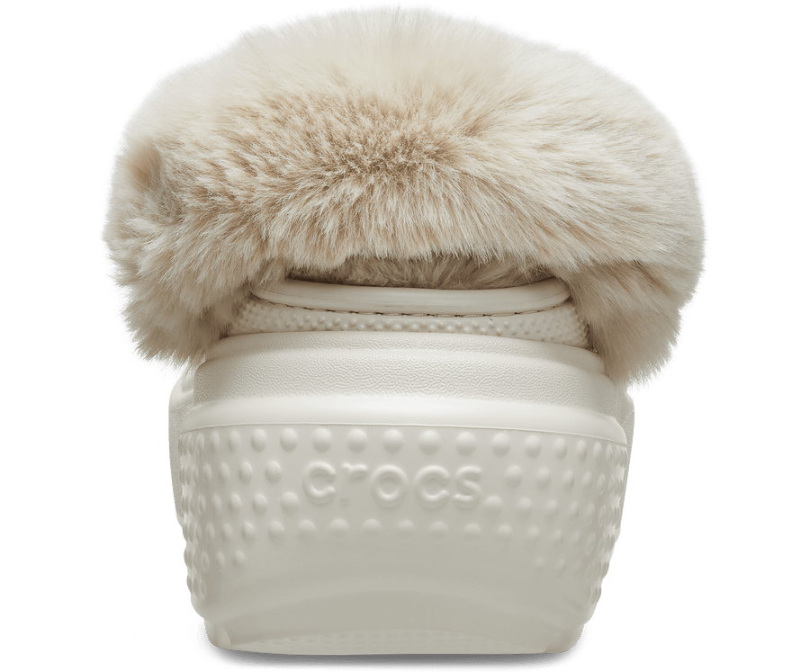 Crocs Unisex Classic Stomp Lined Clog - Stucco