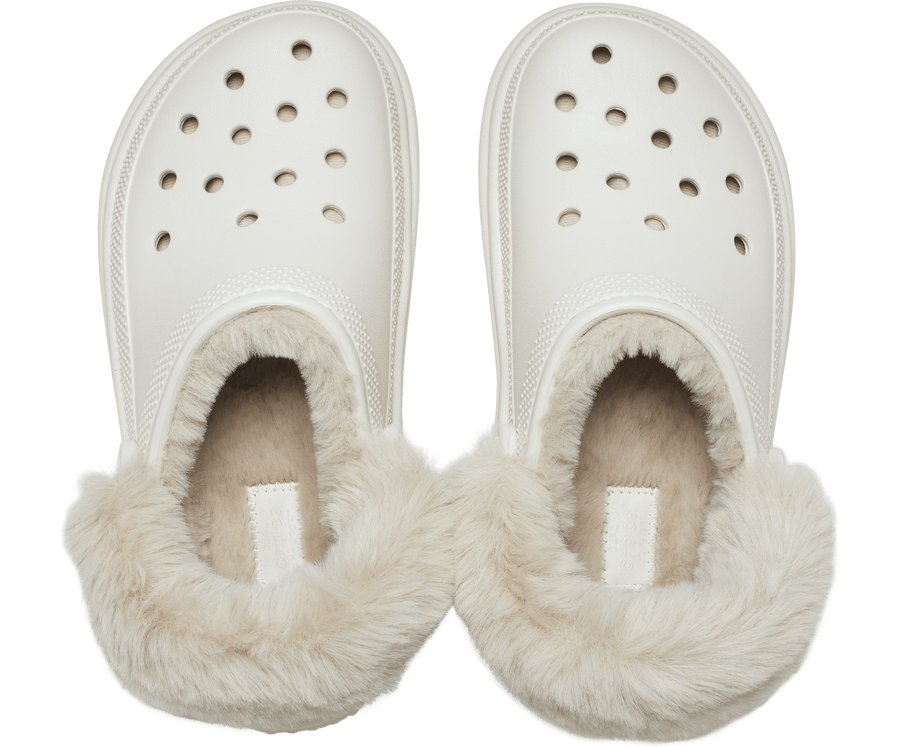Crocs Unisex Classic Stomp Lined Clog - Stucco