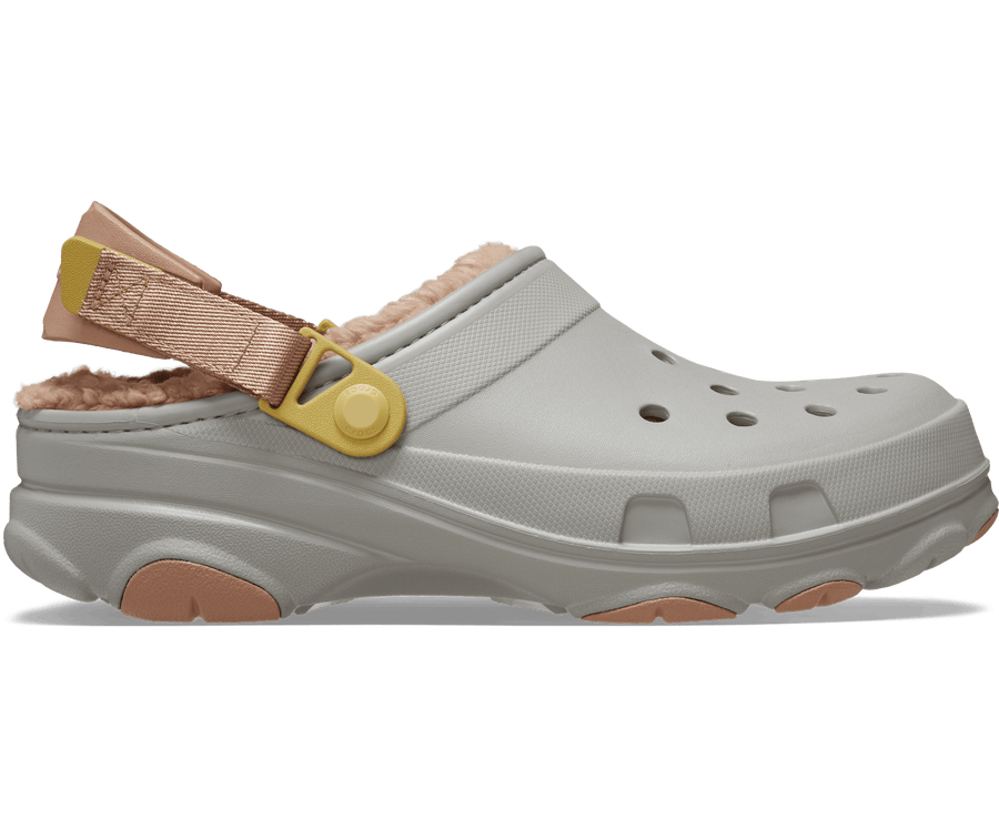 Crocs Unisex Classic All-Terrain Lined Clog - Elephant