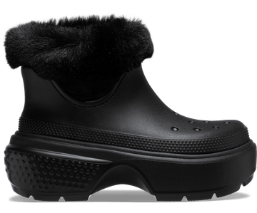 Crocs Unisex Stomp Lined Boot - Black