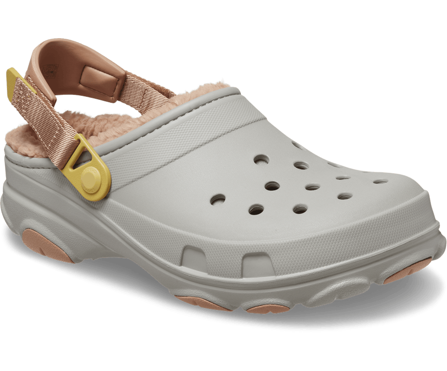 Crocs Unisex Classic All-Terrain Lined Clog - Elephant
