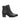 Rieker Womens Fashion Fleece Lined Leather Heeled Ankle Boot - Black