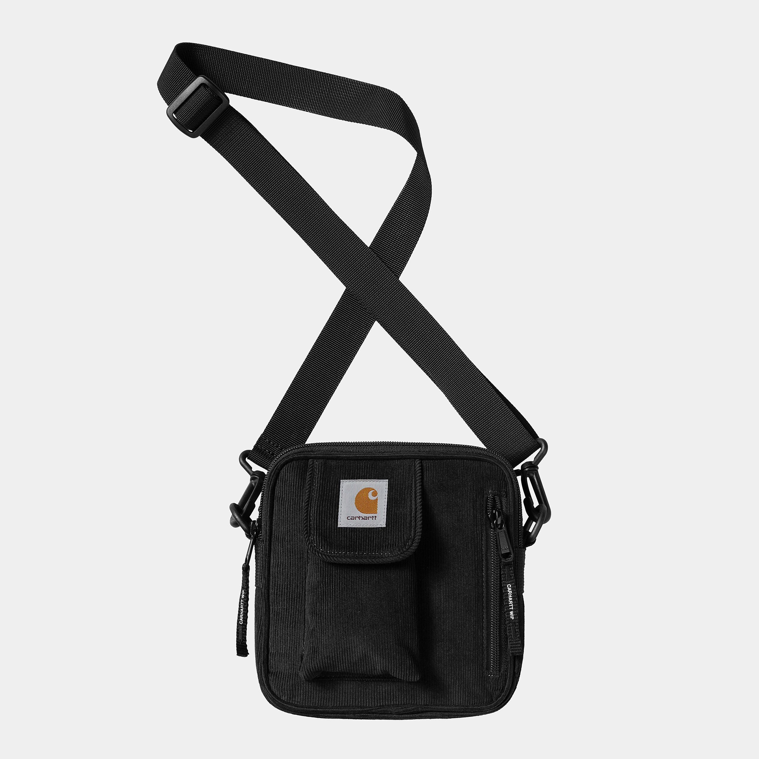 Carhartt WIP Mens Essentials Cord Bag - Black