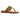 Sandalias sin cordones Lunar Fiona para mujer | Caqui