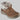 Skechers מגפון קרסול לנשים בצבע ערמוני עם נצנצים ונעלי נוחות |