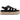 Hush Puppies Womens Rosetta Gladiator Sandal | Black Tan