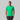 Camiseta de manga corta para hombre Castore | Verde jade metalizado