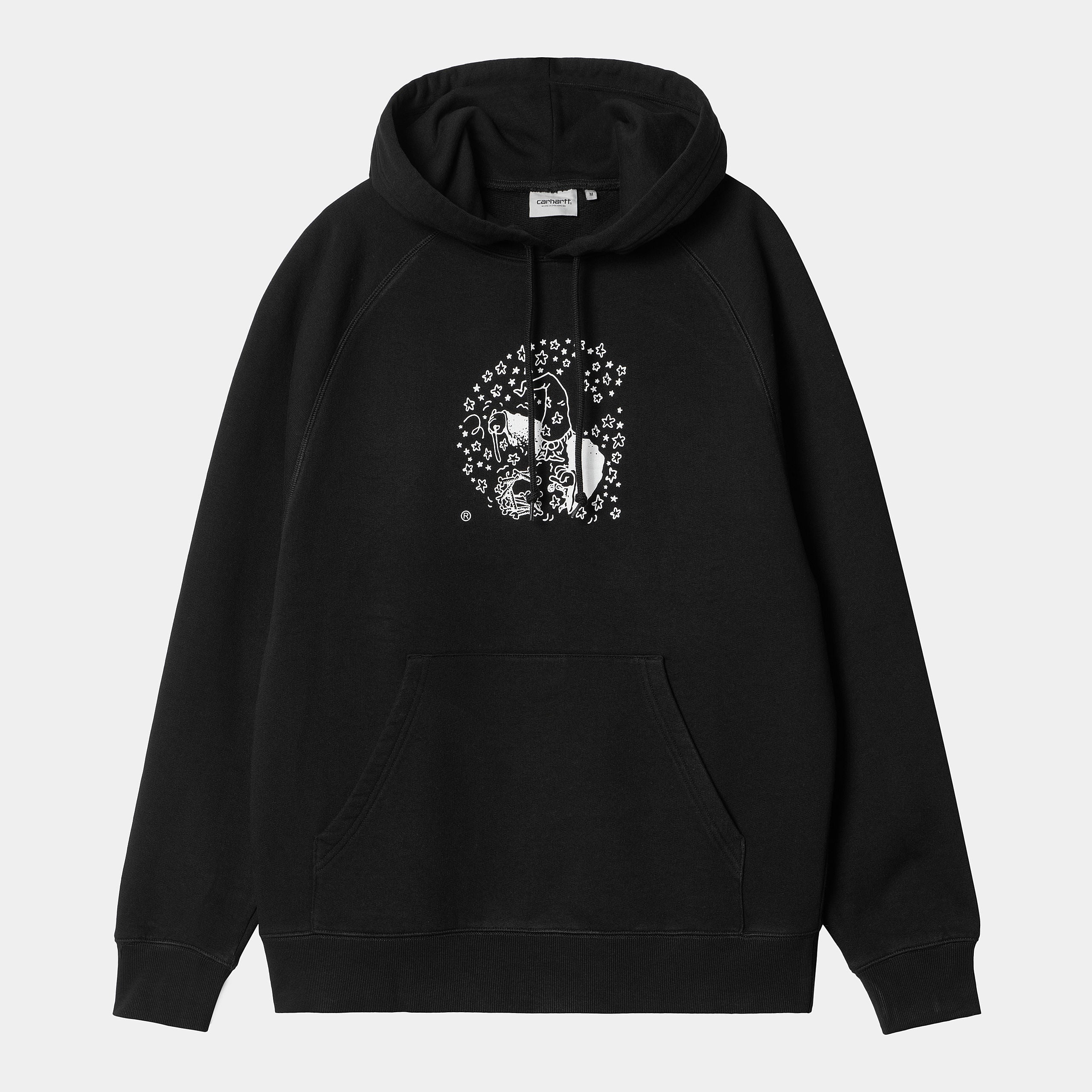 Carhartt WIP Mens Hocus Pocus Hoodie - Black