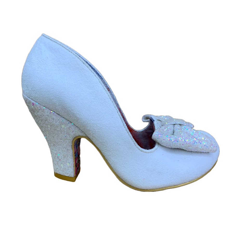Irregular choice nick of time blue on sale