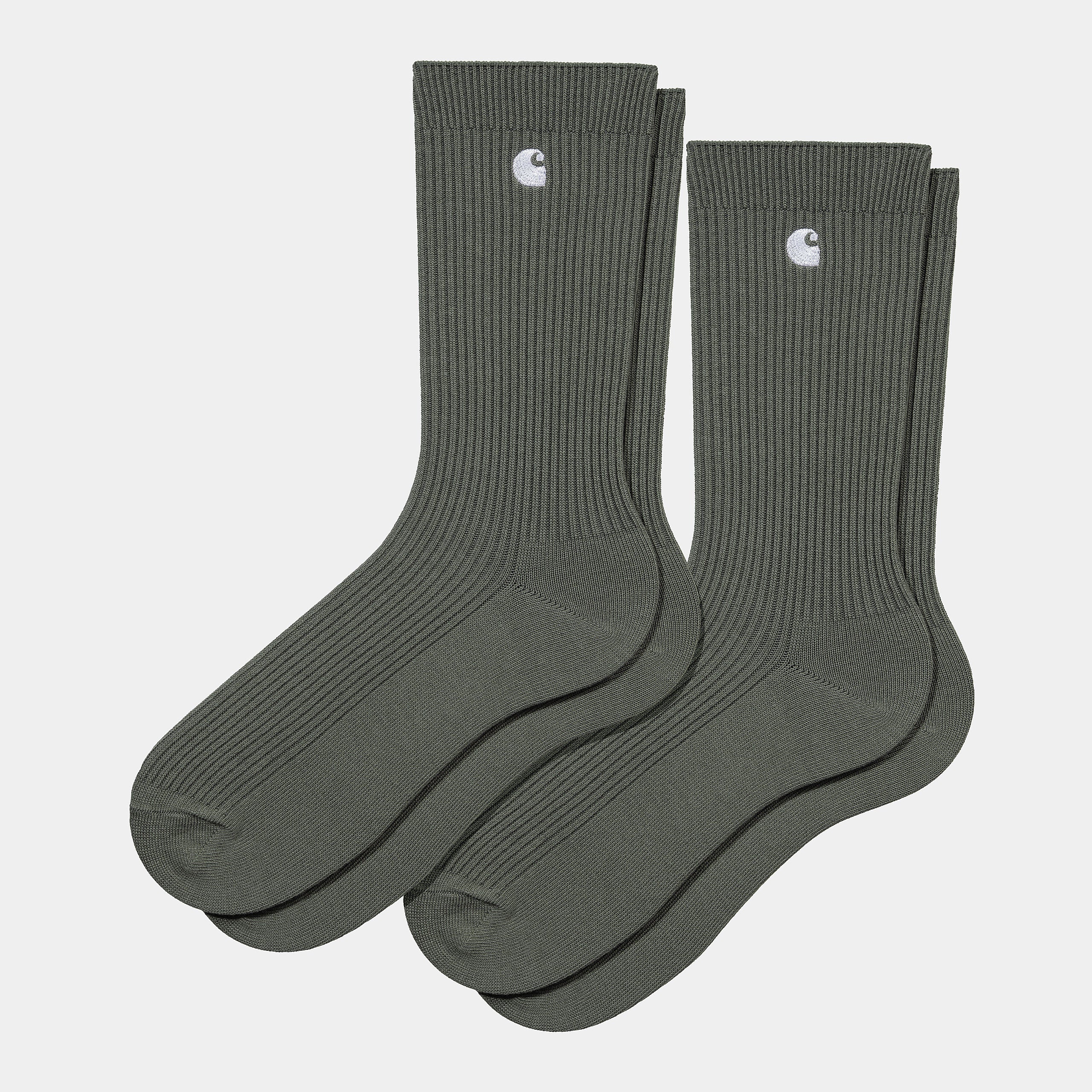 Carhartt WIP Mens Madison Socks Pack - Plant