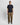 Lyle & Scott Mens Fine Tipped T-Shirt | Dark Navy Blue Chalk