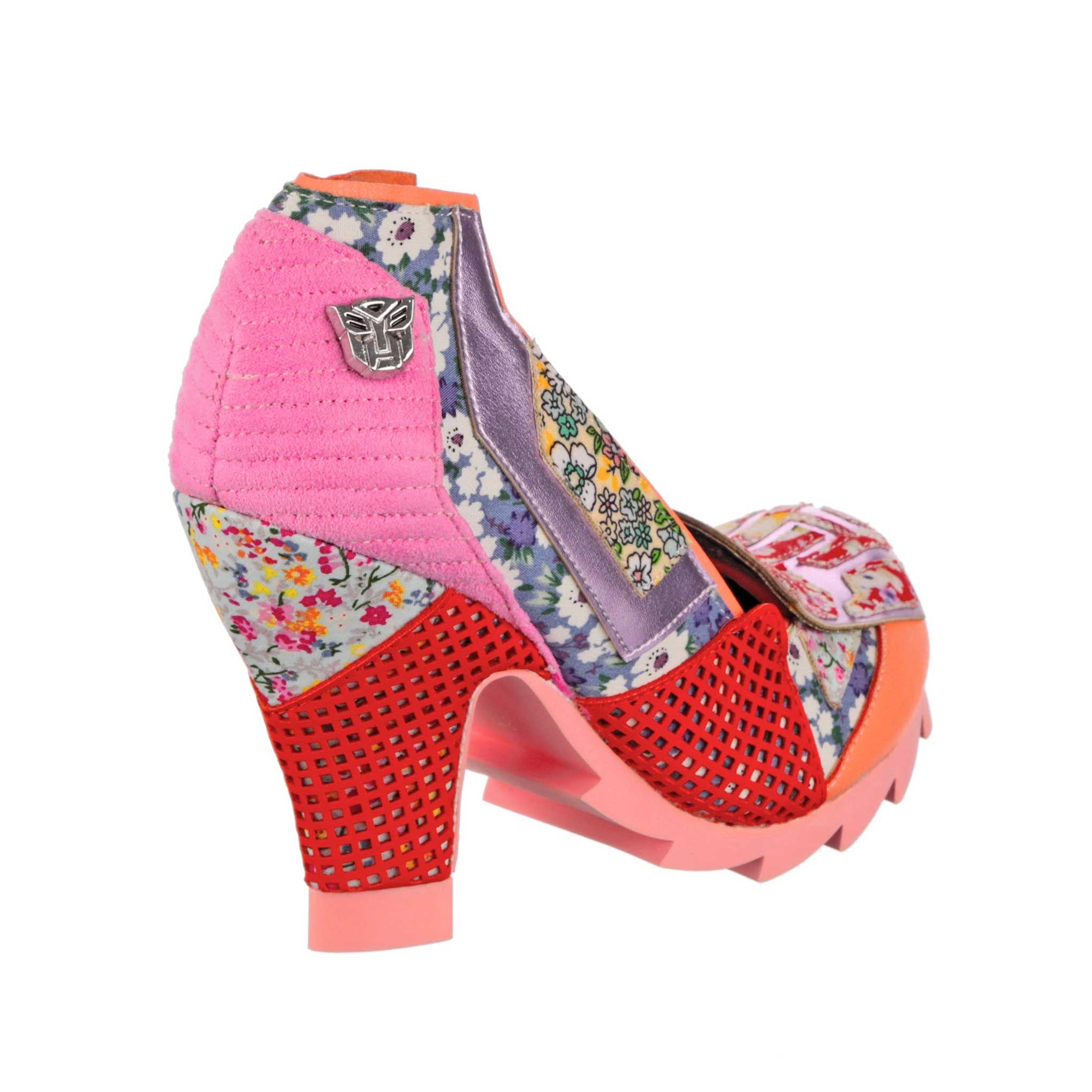 Irregular Choice Womens Ginger Gem High Heel - Red