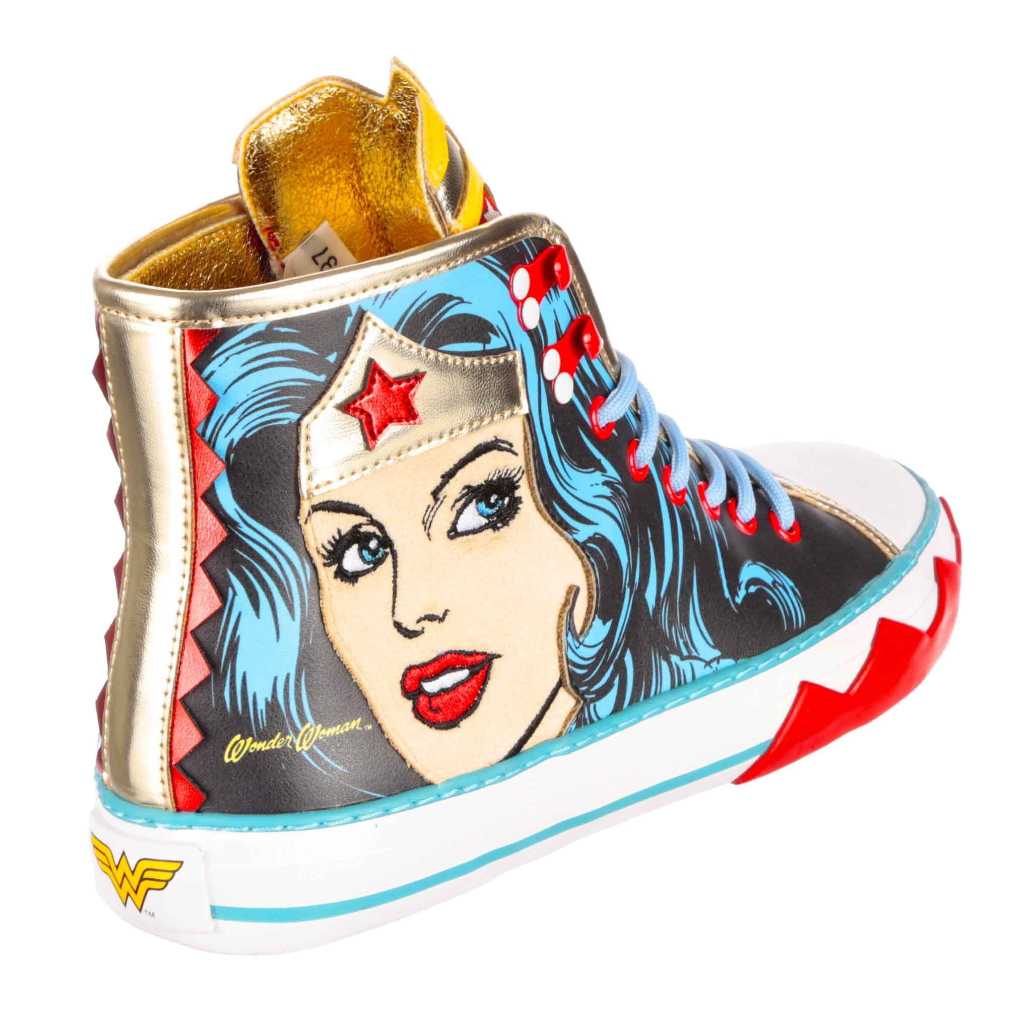 Irregular Choice Womens Justice League Pride of Theymiscirca Trainers