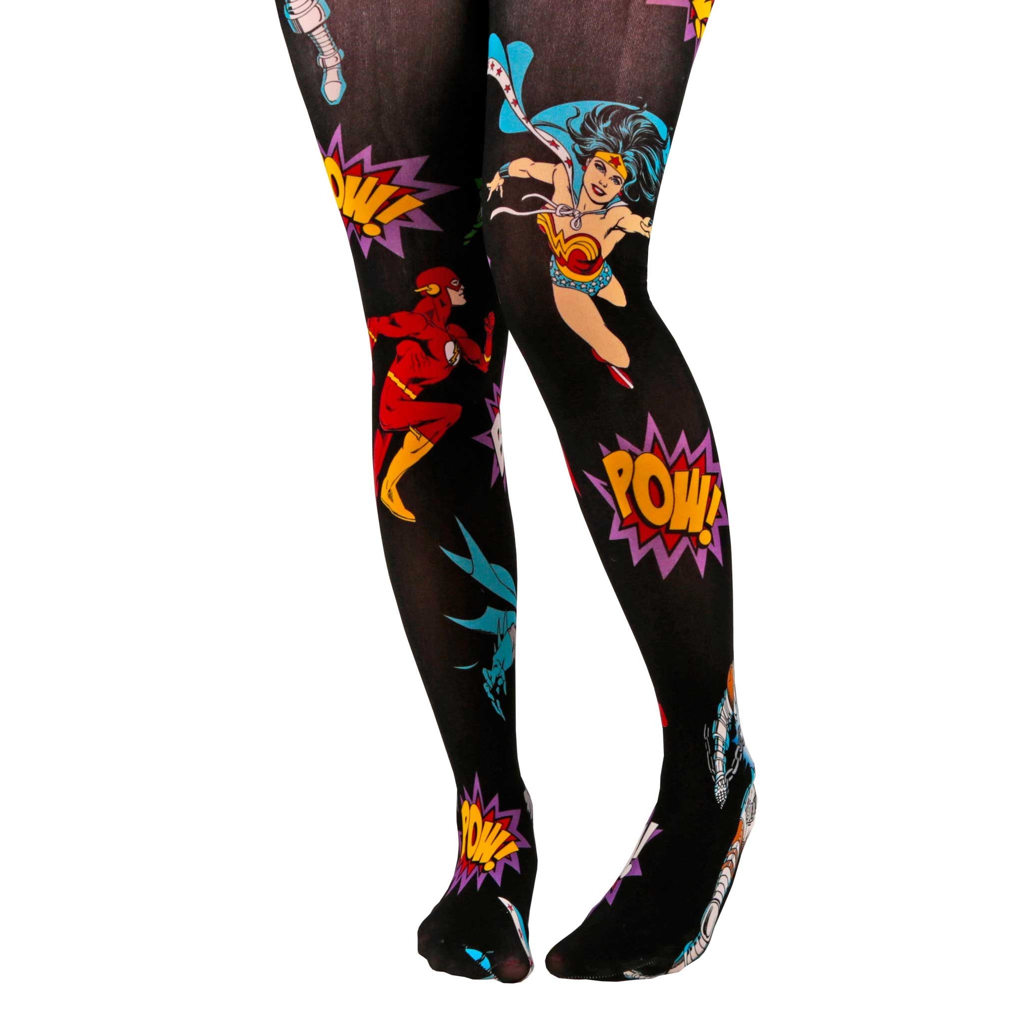 Irregular Choice Womens Justic League Superpower Tights