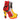 Irregular Choice Femei Transformers Toc înalt Autobot - Gri/Roșu